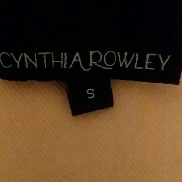 Top, Cynthia Rowley sleeveless tunic blouse blue - Picture 5 of 7